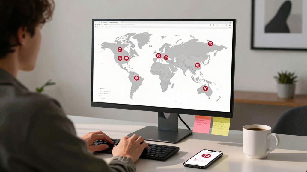 Pinterest Surges In Global Coverage
