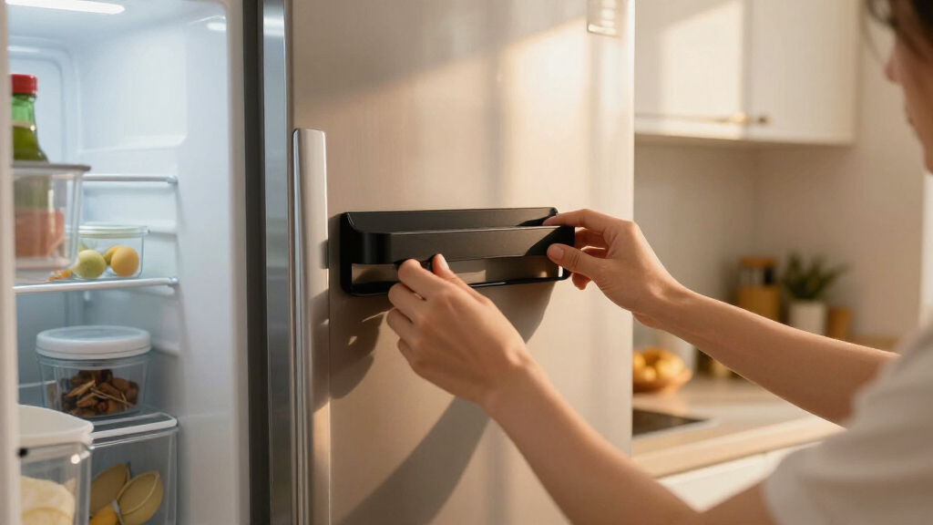 This Magnetic Shelf Turns The Empty Side Of Your Fridge Into Extra Storage Space