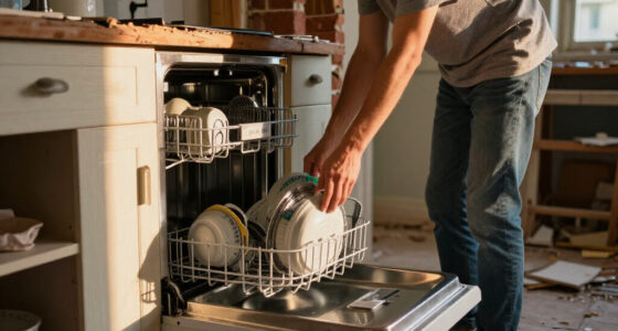 A Victorian Home's Entire Kitchen Was Demolished — Except For The Dishwasher
