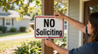 Can Solicitors Ignore A “No Soliciting” Sign On Your Home?