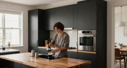 Everyone Said Black Kitchen Cabinets Were Too Bold. I’d Choose Them Again In A Heartbeat