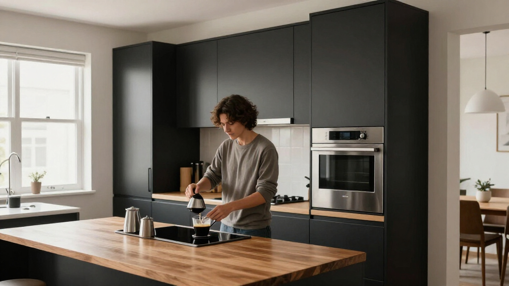 Everyone Said Black Kitchen Cabinets Were Too Bold. I’d Choose Them Again In A Heartbeat