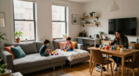 How A Family Of Four Makes 550 Square Feet Work In A Manhattan Rental