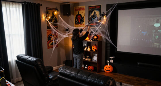 How to Choose Spooky Home Theater Decor