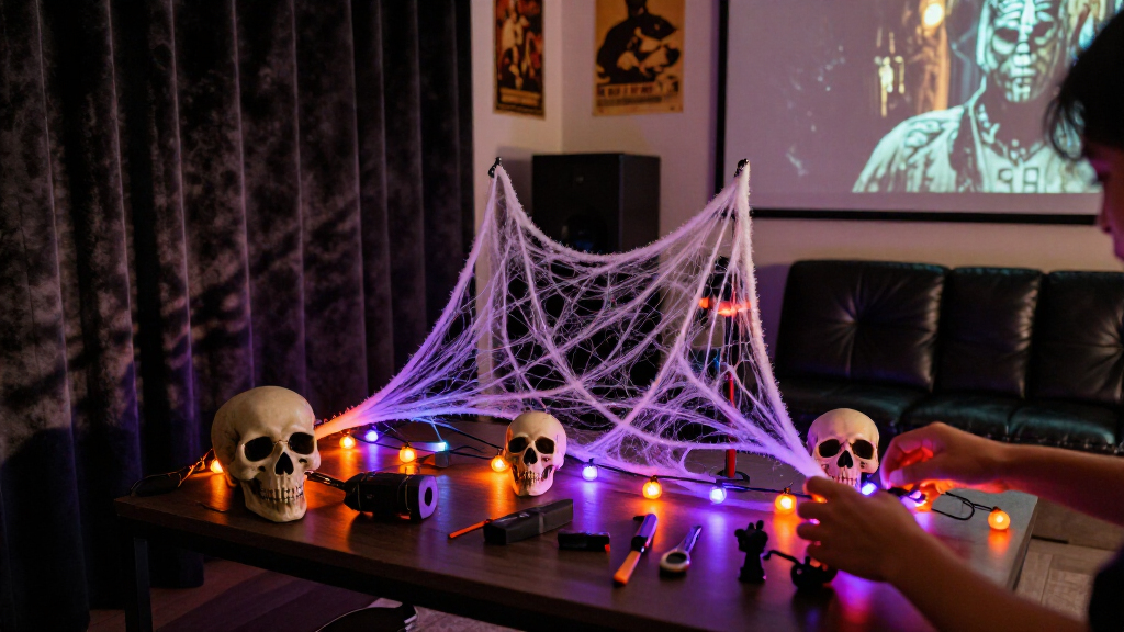 Spooky Home Theater Decor: A Halloween Guide