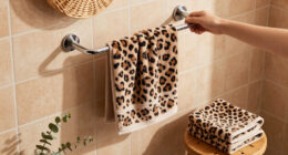 This Leopard Print Towel Set Adds Personality To My Boring Bathroom