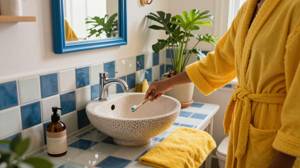 From Bland To Bold – This Bathroom Is A Masterclass In Dopamine Decor