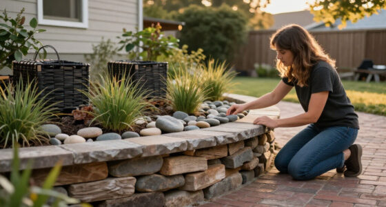 Not Concrete Or Brick: The Retaining Wall Idea To Add Visual Interest & Boost Home Value