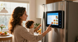 Organize Your Schedules, Recipes And More With Over $150 Off This FridgeCal Smart Display