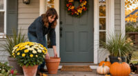 Replace Your Wreaths: There's A Better Way To Decorate Your Front Door For Fall