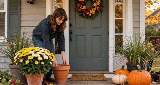 Replace Your Wreaths: There's A Better Way To Decorate Your Front Door For Fall