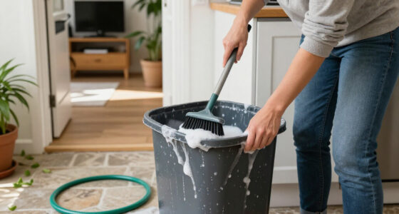 Smelling Your Garbage Cans? The Underrated Trick To Give Them A Deep Clean